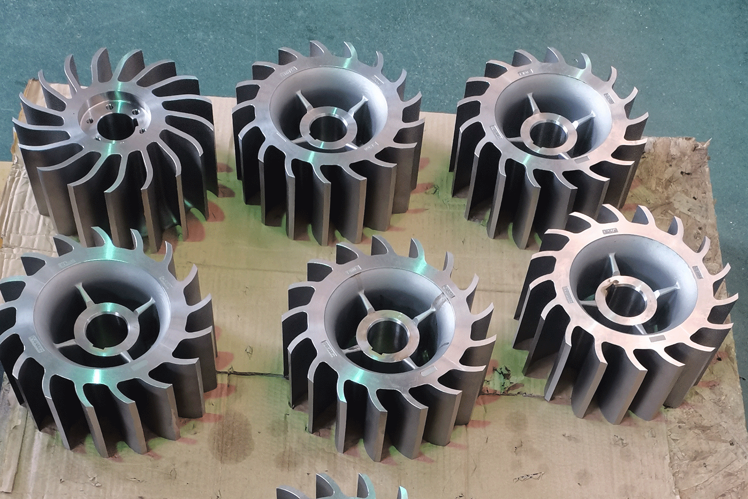 Рабочее колесо из аустенитной нержавеющей стали